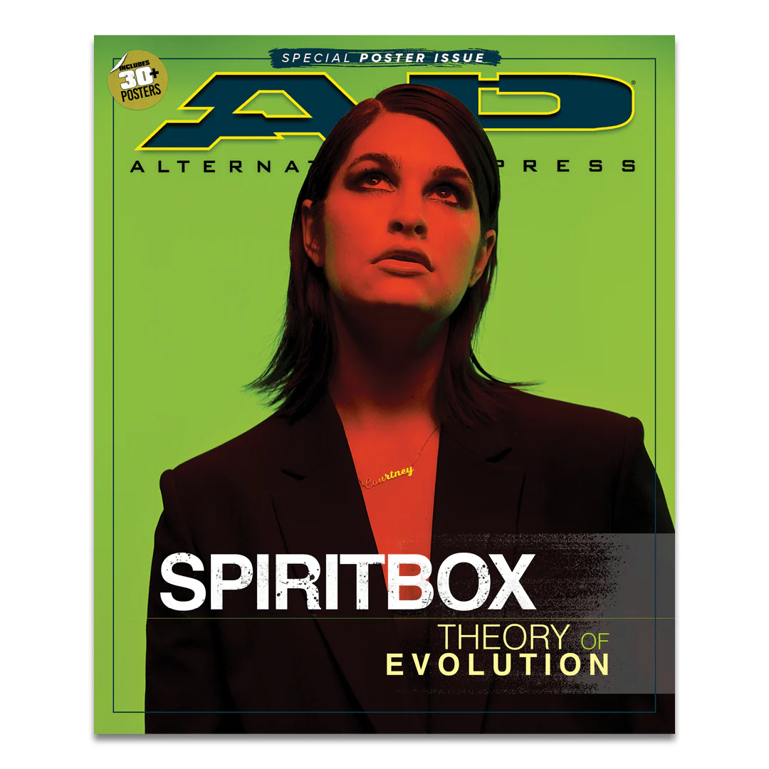 ALTERNATIVE PRESS FALL 2022 ISSUE FEATURING SPIRITBOX LIMITED EDITION T-SHIRT & MAGAZINE BUNDLE - Image 3