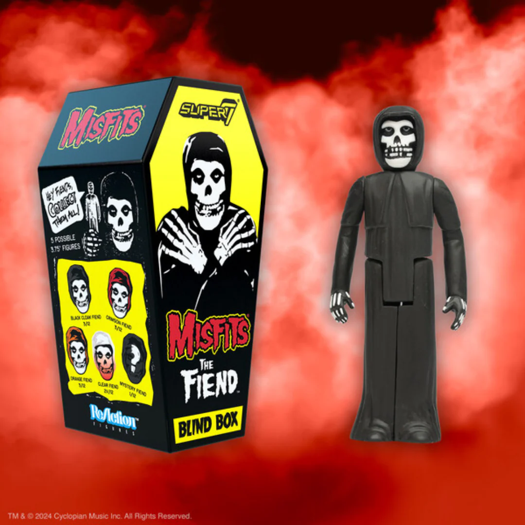 MISFITS BLIND BOX REACTION FIGURES (BOX OF 12 w/COMPLETE SET) - Image 3