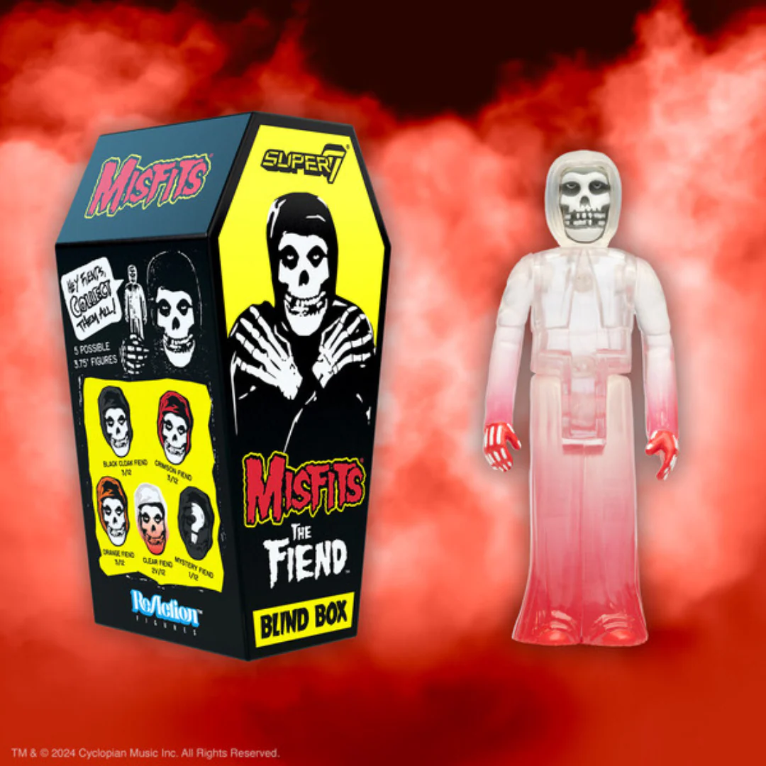 MISFITS BLIND BOX REACTION FIGURES (BOX OF 12 w/COMPLETE SET) - Image 4