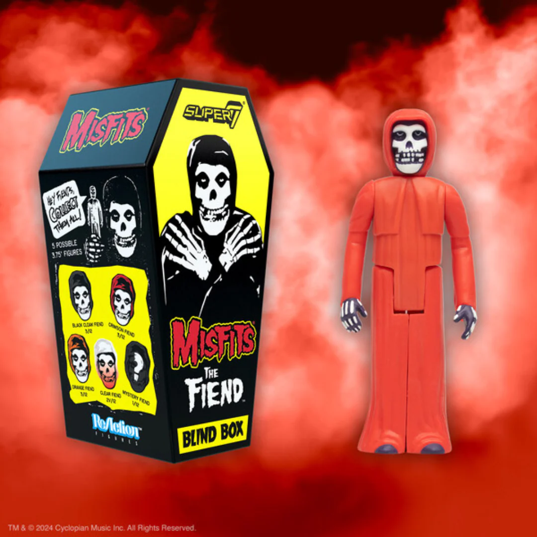 MISFITS BLIND BOX REACTION FIGURES (BOX OF 12 w/COMPLETE SET) - Image 5