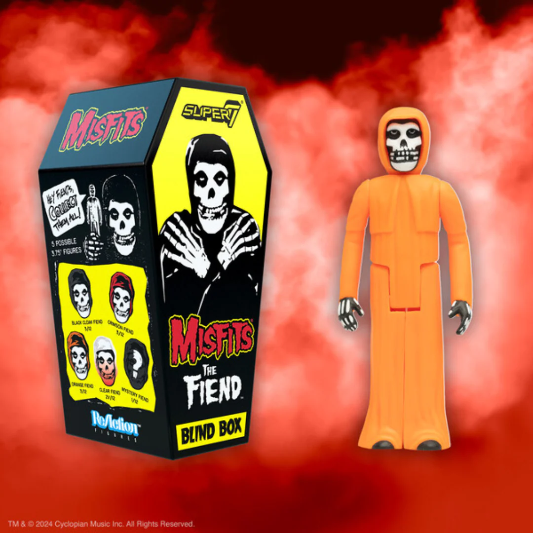 MISFITS BLIND BOX REACTION FIGURES (BOX OF 12 w/COMPLETE SET) - Image 6
