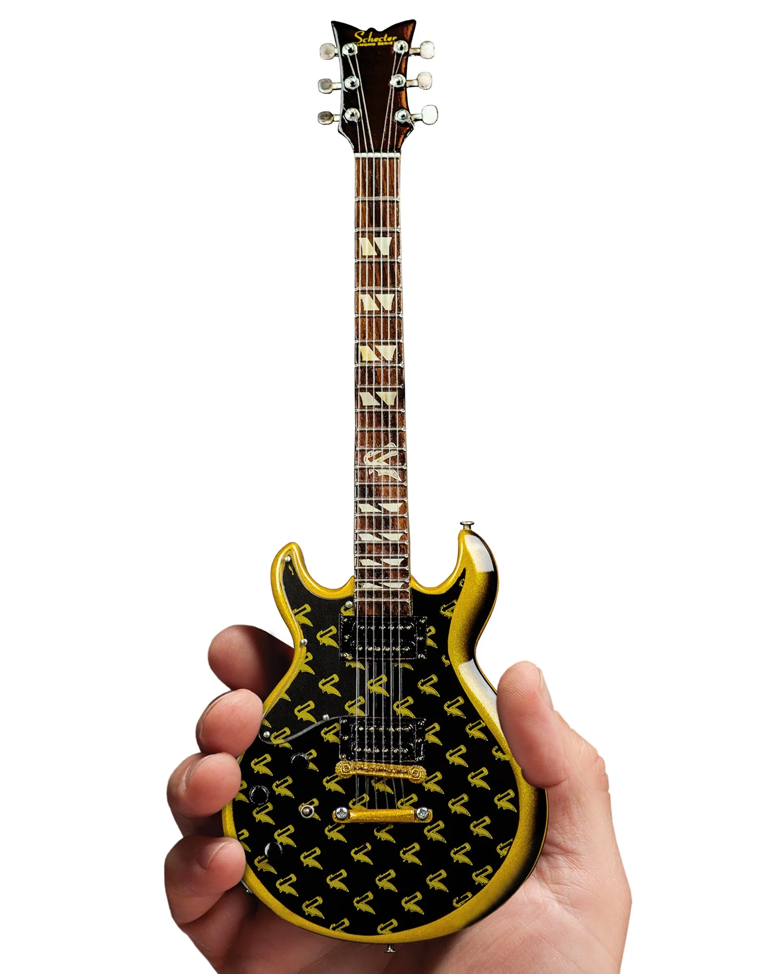 OFFICIALLY LICENSED ZACKY VENGEANCE BLADE SCHECTER MINI GUITAR FROM AVENGED SEVENFOLD - Image 6