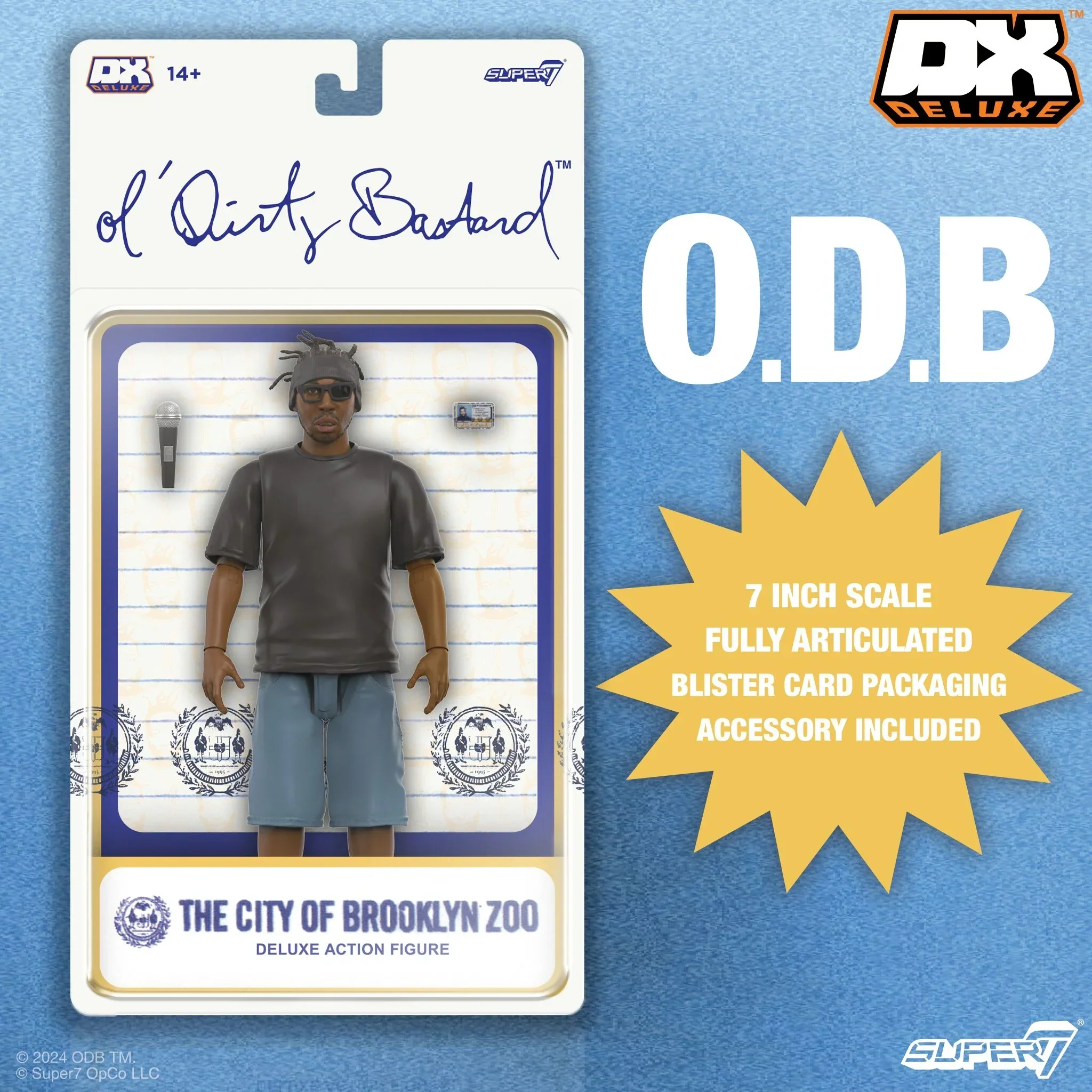 OL' DIRTY BASTARD O.D.B DELUXE REACTION FIGURE - Image 5