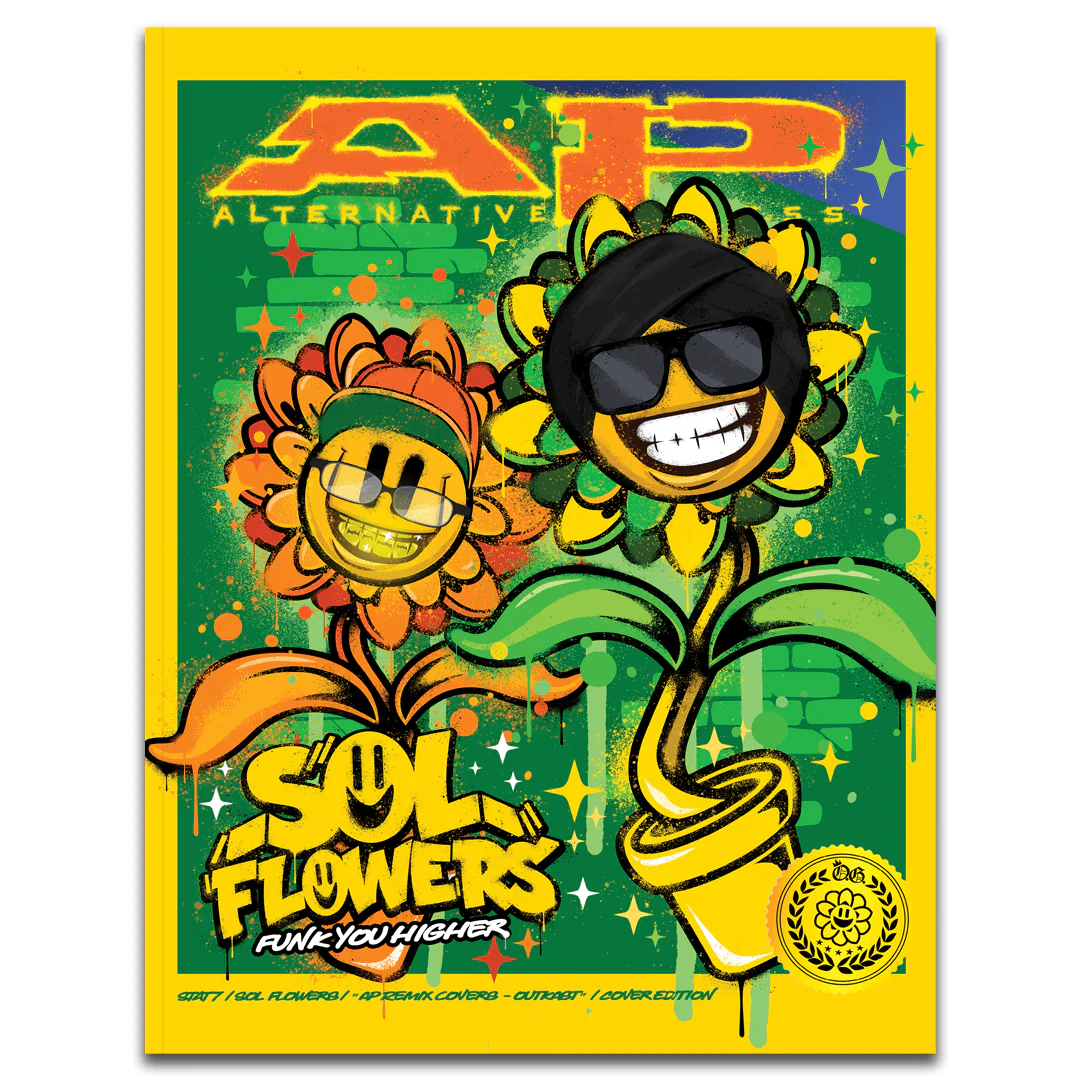 ALTERNATIVE PRESS APRIL 2022 ISSUE FEATURING SOL FLOWERS: OUTKAST TRIPLE MAGAZINE BUNDLE - Image 4